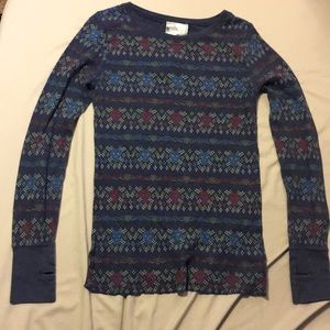 •dELiA’s Long Sleeved Thermal Top•